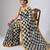 Multy color smart and designer printed ready to wear satin saree
