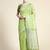 Ethnic Motifs Woven Design Zari Pure Linen Jamdani Saree
