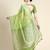 Ethnic Motifs Woven Design Zari Pure Linen Jamdani Saree