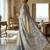 blue color cotton blend designer ethnic partywear saree