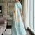 rama color cotton blend designer ethnic partywear saree