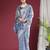 Ethnic Motifs Woven Design Zari Pure Linen Jamdani Saree