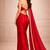 red color fendy ready to wear partywear saree