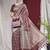 Ethnic Motifs Woven Design Zari Pure Linen Jamdani Saree
