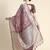 Ethnic Motifs Woven Design Zari Pure Linen Jamdani Saree