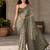 mahendi color cotton blend beautiful saree