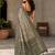 mahendi color cotton blend beautiful saree