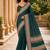 green color cotton blend beautiful saree