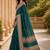 green color cotton blend beautiful saree