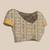 Beige & Yellow Ethnic Motifs Silk Blend Banarasi Saree