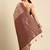 Pink & Cream-Coloured Ethnic Motifs Silk Blend Banarasi Saree