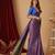 purple color silk blend saree for graceful ceremonial looks
