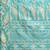 Turquoise Blue Ethnic Motifs Bhagalpuri Saree