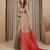 copper color silk blend saree for graceful ceremonial looks