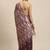 Burgundy & Beige Ethnic Motifs Bhagalpuri Saree
