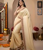 yellow color manipuri kalam smart glamorous looks saree