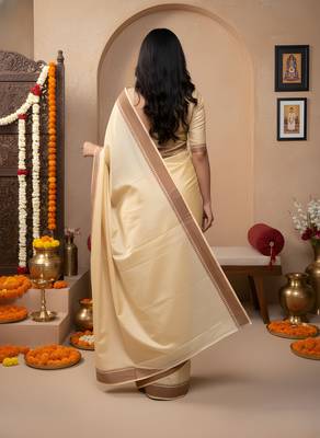 yellow color manipuri kalam smart glamorous looks saree 2
