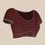 Maroon & Brown Checked Zari Banarasi Saree