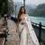 white color silver cotton blend designer printed stylish girlie saree