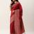 Pink & Beige Woven Design Bhagalpuri Saree