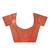 Red & Gold-Toned Ethnic Motifs Jute Silk Tussar Saree