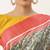 Pink & Green Kalamkari Jute Silk Tussar Saree
