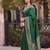 green color cotton blend woven designer ethnic partywear saree