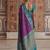 violet color soft silk blend woven designer fancy festive rich saree