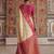 cream color soft silk blend woven designer fancy festive rich saree