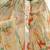 yellow color organza smart printed saree with embroidered blouse