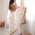 white color fancy silk blend embroidered bollywood style partywear saree