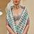 rama color dola silk blend beautiful fancy ceremonial saree