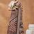 black color silk blend designer ready to wear saree