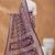 wine color silk blend designer ready to wear saree