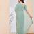 green color silk blend designer ready to wear saree