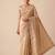 beige color smart and designer banarasi silk blend heavy wedding saree