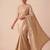beige color smart and designer banarasi silk blend heavy wedding saree