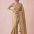 mustard color smart and designer banarasi silk blend heavy wedding saree