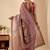 green colour beautiful jute silk blend ready to wear ethnic girlie saree