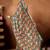 Multi colour beautiful satin ready to wear ethnic girlie saree
