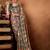 Multi colour beautiful satin ready to wear ethnic girlie saree
