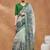 pista colour beautiful silk blend ready to wear ethnic girlie saree