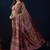 purple colour beautiful silk silk blend ready to wear ethnic girlie saree