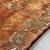 rust color banarasi silk blend saree for beautiful show stopper wedding looks