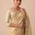 beige color banarasi silk blend saree for beautiful show stopper wedding looks