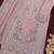 mauve chiffon designer embroidered unstitched dress material
