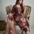 brown smart and elegant ceremonial unstitched dress material