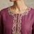 purple smart and elegant ceremonial unstitched dress material