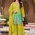 Women Ombre Embroidered Regular Kurta with Sharara & With Dupatta