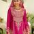Floral Embroidered Sequinned Kurta With Sharara & Dupatta